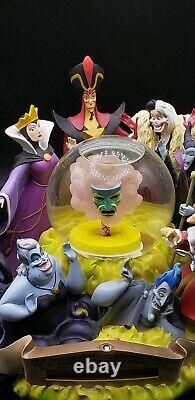 2004 Disney Villains Fortune Teller Snow Globe READ RARE