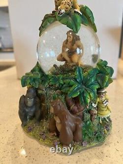 90's Disney Tarzan Musical Snow Globe Two Worlds Jungle Theme