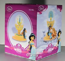 Aladdin Jasmine Rajah Peacock Disney Store Princess Snow Globe RARE