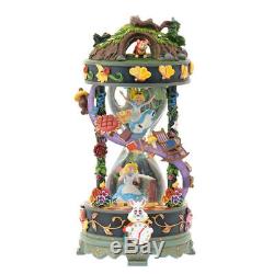 Alice Hourglass Snowglobe Japan Disney 25th