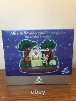 Alice In Wonderland Snow Globe The Unbirthday Mad Hatter Song Tea Party