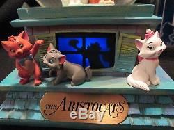 Aristocats Snowglobe RARE 40th Anniversary Disney Store Exclusive Cats Musical