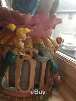 Authentic Collectable Disney Musical Snow Globe Triton's Daughters