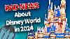 Bad News About Disney World In 2024