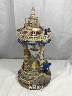 Beauty and the Beast Hourglass Musical Light-Up Disney Snowglobe