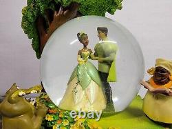 CIB Disney Store Exclusive Princess And The Frog Tiana Boxed Wedding Snow Globe