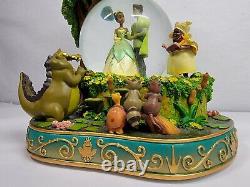 CIB Disney Store Exclusive Princess And The Frog Tiana Boxed Wedding Snow Globe