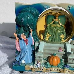 Cinderella Storybook Double Sided Snow Globe From Walt Disney World 1997
