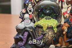 Collectible Disney CRR Villians 03 Globe Villains Globe (Light up-Music box)