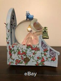 DISNEY Auora Sleeping Beauty and Fairy Godmother's Snow Globe