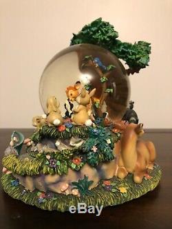 DISNEY Bambi Little April Showers Musical Snow Globe with Motion