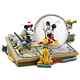 Disney Comic Strip Artists Mickey Mouse Donald Goofy Pluto Snowglobe Collectible