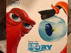 DISNEY Finding Dory Snowglobe Dory and Hank Snow Globe New with Box