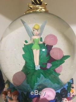 DISNEY MARC DAVIS Masters Of Animation RARE Collectors Snowglobe Peter Pan
