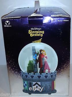DISNEY STORE SLEEPING BEAUTY MUSICAL SNOWGLOBE -Walt Disney's NEW(SEE LISTING)