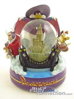 DISNEY Shopping Rare DARKWING DUCK Afternoon Series Light Up Musical Snow Globe