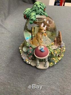 DISNEY's Lady and the Tramp Musical Snow Globe With Lights'Bella Notte