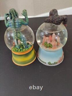 Dave Grossman creations snow globe King Kong, Creature From The Black Lagoon