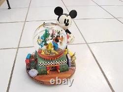 Disney 100 Years Magic Snow Globe There's A Great Big Beautiful Tomorrow Mickey