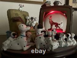 Disney 101 Dalmatian Snow Globe with Lights and Music Box