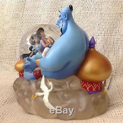 Disney Aladdin A WHOLE NEW WORLD Musical Motion Figurine SnowGlobe-MIB