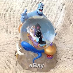 Disney Aladdin A WHOLE NEW WORLD Musical Motion Figurine SnowGlobe-MIB