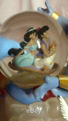 Disney Aladdin Jasmine Take A Magical Ride Snow Globe Musical Collectible Gift