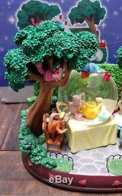 Disney Alice In Wonderland Tea Party Musical Snowglobe Unbirthday Song