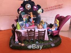 Disney Alice In Wonderland Tea Party Snow Globe
