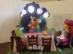 Disney Alice In Wonderland Tea Party Snow globe