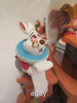 Disney Alice in Wonderland 50th Anniversary Alice's Trial Musical Snow Globe
