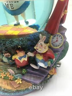 Disney Alice in Wonderland Drink Me Snow Globe All in the Golden Afternoon B8