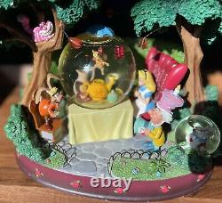 Disney Alice in Wonderland Snow Globe Tea Party