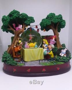 Disney Alice in Wonderland Snowglobe RARE