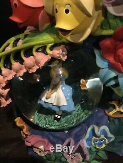 Disney Alice in Wonderland snow globe