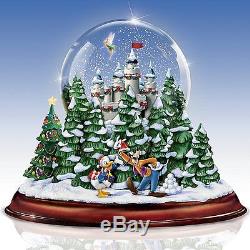 Disney An Old Fashioned Christmas Musical Snowglobe with Lights & Snow Bradford