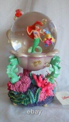 Disney Ariel In The Shell Snow Globe Song Under The Sea