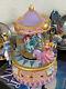 Disney Ariel & Princesses Snow Globe Carousel Music Box