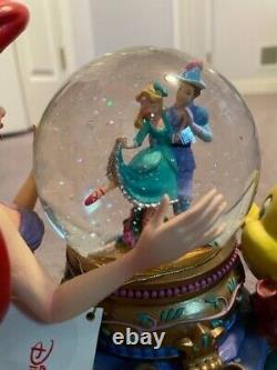 Disney Ariel The Little Mermaid Snow Globe Under The Sea Motion MINT CONDITION
