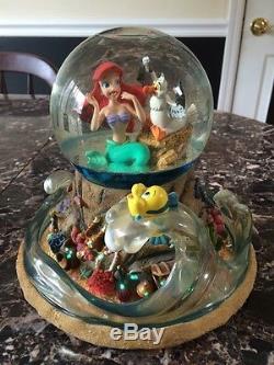 Disney Ariels Treasure Trove The Little Mermaid Snow Globe With Box