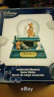 Disney Aristocats Rare snowglobe 40th anniversary