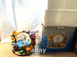 Disney Aristocats Waltz Of The Flowers Collectible Musical Snow Globe Guc/box