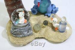 Disney Auction350 Lilo & Stitch Snow globe Ugly duckling dome figure Soap bubble