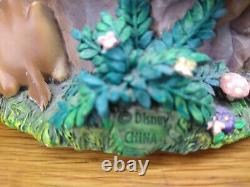 Disney Bambi Snow Globe with Music Box 1942 Music byFrank Churchill Rare