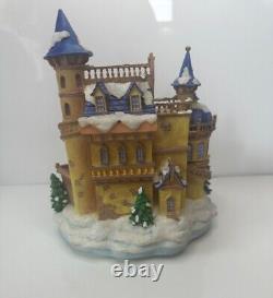 Disney Beauty And The Beast Musical Snow Globe Rare