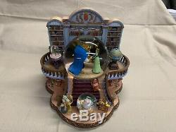 Disney Beauty And The Beast Snow Globe Music Box 1991