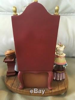 Disney Beauty And The Beast Snowglobe Be Our Guest Music Box
