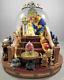 Disney Beauty And The Beast The Enchanted Love Musical Light Up Snow Globe Rare