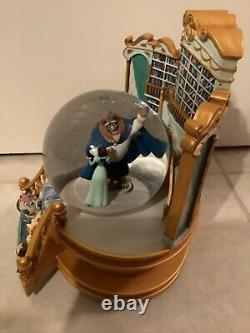 Disney Beauty and the Beast Musical Snow Globe
