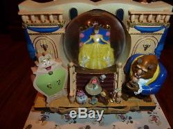 Disney Beauty & the Beast Storybook Belle Snow Globe Original Box Bag